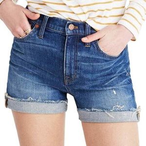 Madewell High Waist Shorts